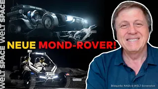 NEUE MONDFAHRZEUGE: NASA beauftragt junge Raumfahrtunternehmen für neuen Rover-Technologien