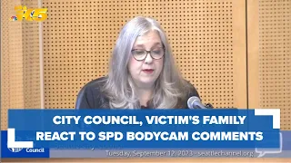 Family of woman hit and killed by SPD vehicle releases statement after 'disturbing' bodycam comments