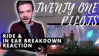 TWENTY ONE PILOTS - JOSH IN - EAR BREAKDOWN & RIDE LIVE FOX THEATRE | REACTION