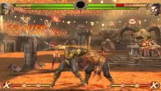 Scorpion 100% Midscreen Morphback Combo MK9