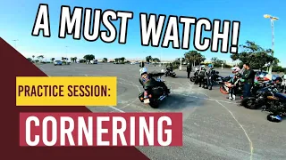 Motojitsu Practice Day - Taking Corners like a Boss (Bonus Slow Race!)