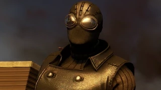 THE AMAZING SPIDER-MAN 2 VIDEOGAME - SPIDER-MAN NOIR COSTUME SHOWCASE