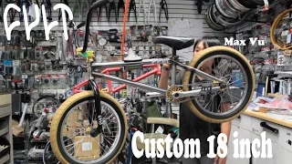 CUSTOM BMX 18" CULT HAWK BUILD UP W/ MAX VU