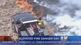 Elevated Fire Risk Results In Red Flag Warnings Across North Texas