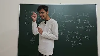 Deriving F=ma from Lagrange's equations|Sarim Khan|@skwonderkids5047.