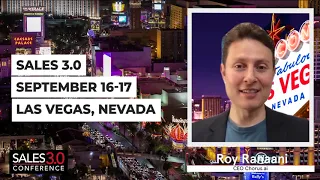 Roy Raanani, CEO of Chorus.ai to Keynote Sales 3.0 in Vegas