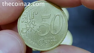 50 Euro Cent Coins Real Prices