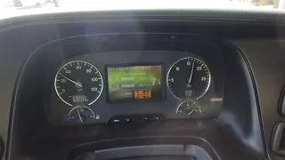 Mercedes-Benz Actros 2536 - 0-60km/h Acceleration