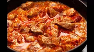 Ну, очень вкусный - Гуляш из говядины