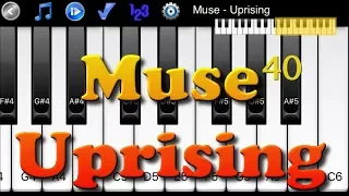 Muse - Uprising - How to Play Piano Melody