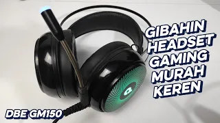 HEADSET GAMING RGB, KEREN, MURAH, AUDIO OK BGT!!! dbE GM150