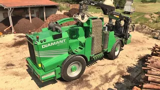 Rębak Albach Diamant 2000 . Wood chipper.