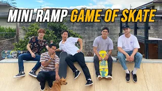 RIDICULOUS MINI RAMP GAME OF SKATE