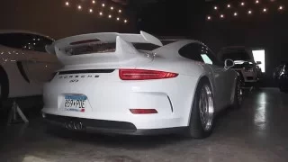 Porsche 991 GT3 by 311RS Akrapovic Exhaust Start up & Rev