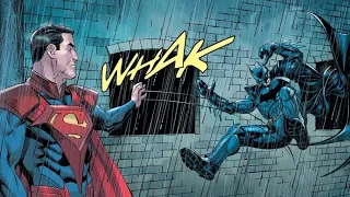 Batman Fights Superman Hand to Hand