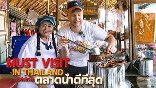 Visiting the Best Floating Market in Bangkok / Travel Thailand in 2024 / Local Thai Food Tour