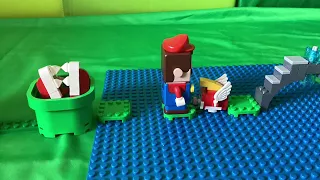 【Remake】LEGO Mario stop motion animationコマ撮りアニメその3を作り直してみた