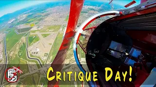 Critique Day in Chapter 38 of the International Aerobatics Club (@EAAIAC) at Tracy Municipal Airport