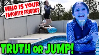 Truth Or Jump Into The Cold Pool!