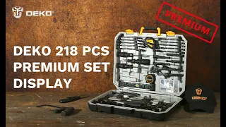 DEKO Premium 218 PCs Toolkit Display