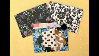 🌟 WOW 🌟 One 6x6 Paper ~ So Easy, Quick & Simple ~ Pocket w/Two Front Tuck Spots