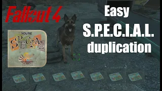 Fallout 4 - S.P.E.C.I.A.L. book duplication glitch with Dogmeat