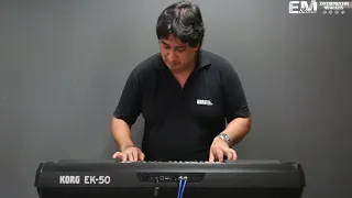 KORG EK-50 RITMOS PERSONALIZADOS