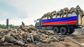 TERRIBLE MASSACRE! 350,000 Russian Occupiers Met with the Most Powerful Ukrainian Stugna-P Missile