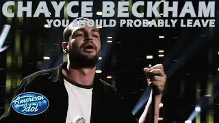 Chayce Beckham You Should Probably Leave in a Showstopper Performance