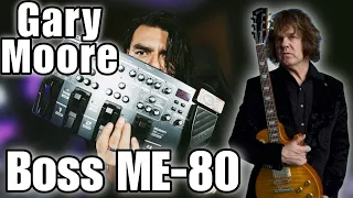 Gary Moore - Emulando el tono de Gary Moore  -  [Boss ME-80]