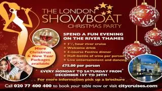 City Cruises London Show Boat Christmas Party