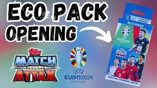 TOPPS UEFA EURO 2024 MATCH ATTAX ECO PACK OPENING | LIMITED EDITION