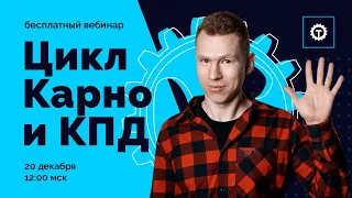 Цикл Карно и КПД. ЕГЭ Физика. Николай Ньютон. Техноскул