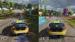 Forza Horizon 4 Comparison XBOX ONE X VS PC Max Settings [4K 60]