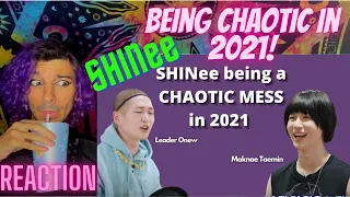 SHINee BEING A MESS IN 2021 for 9 minutes straight | REACTION