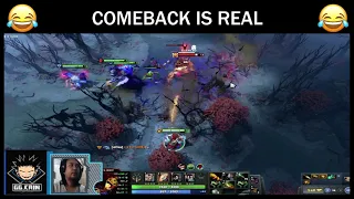 Comeback is real - Clinkz Gaming Dota 2