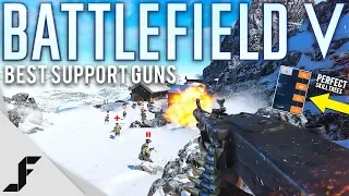 Battlefield 5 Best Support Guns and Skill Trees!