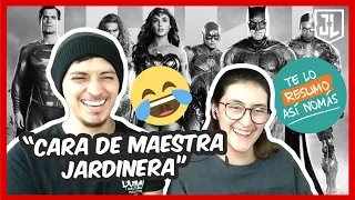 Reacción 🤣 #TeLoResumo 🔥 Justice League de Zack Snyder vs Joss 👎 Whedon 👎😂