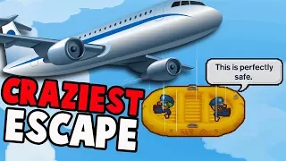 ABSOLUTE CRAZIEST Escape Yet!  Air Force Con (The Escapists 2 Multiplayer Gameplay w Blitz)