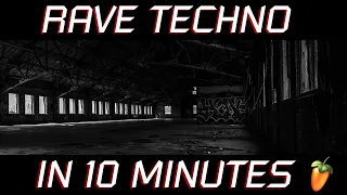 How to do RAVE TECHNO in FL Studio - Stock Plugins/Samples only [+FLP Download]