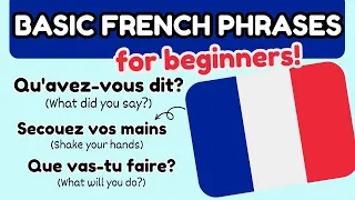 USEFUL Daily FRENCH PHRASES & SENTENCES used in Casual DIALOGS | Learn French fast with phrases