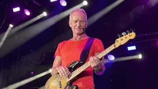 Sting - live medley: Walking on the moon, So lonely, No woman no cry - Parma 2022 - 4K