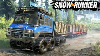 Transport metalowych belek - SnowRunner | #43