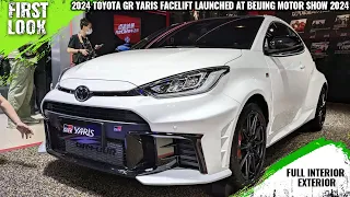 2024 Toyota GR Yaris Facelift Launched @ 2024 Beijing Auto Show - First Look -Full Interior Exterior