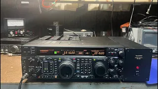 Yaesu FT 1000MP Mark V and FRP 29 Power Supply