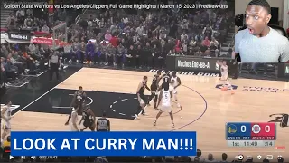 Curry 50 pts! Los Angels Clippers vs Golden State Warriors Reaction!!!