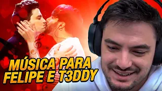 FIZERAM UMA MUSICA PRO FELIPE E PRO T3DDY