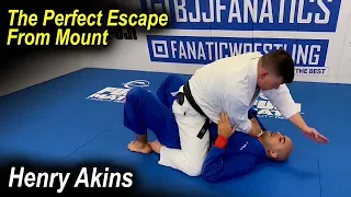 How To Do The Perfect Jiu Jitsu Upa (Escape From Mount) by Henry Akins