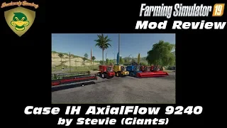 FS19 - Mod Review - Case IH Axial Flow Combine  - Stevie (4K)