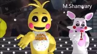 (MMD X FNAF)Tik Tok (Toy Chica x Mangle x chica)